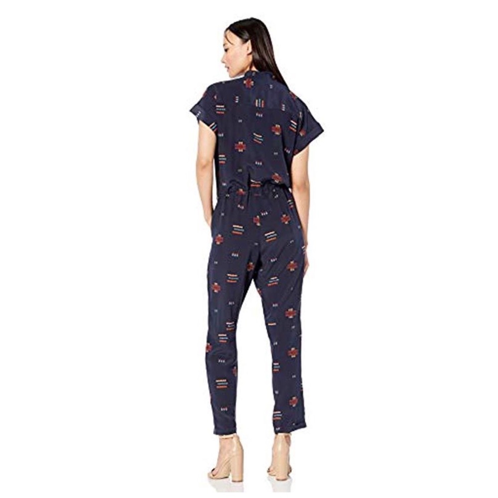 Pendleton Navy Patterned Jumpsuit - image 2
